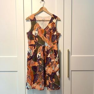 L.L. Bean Signature Poplin Dress